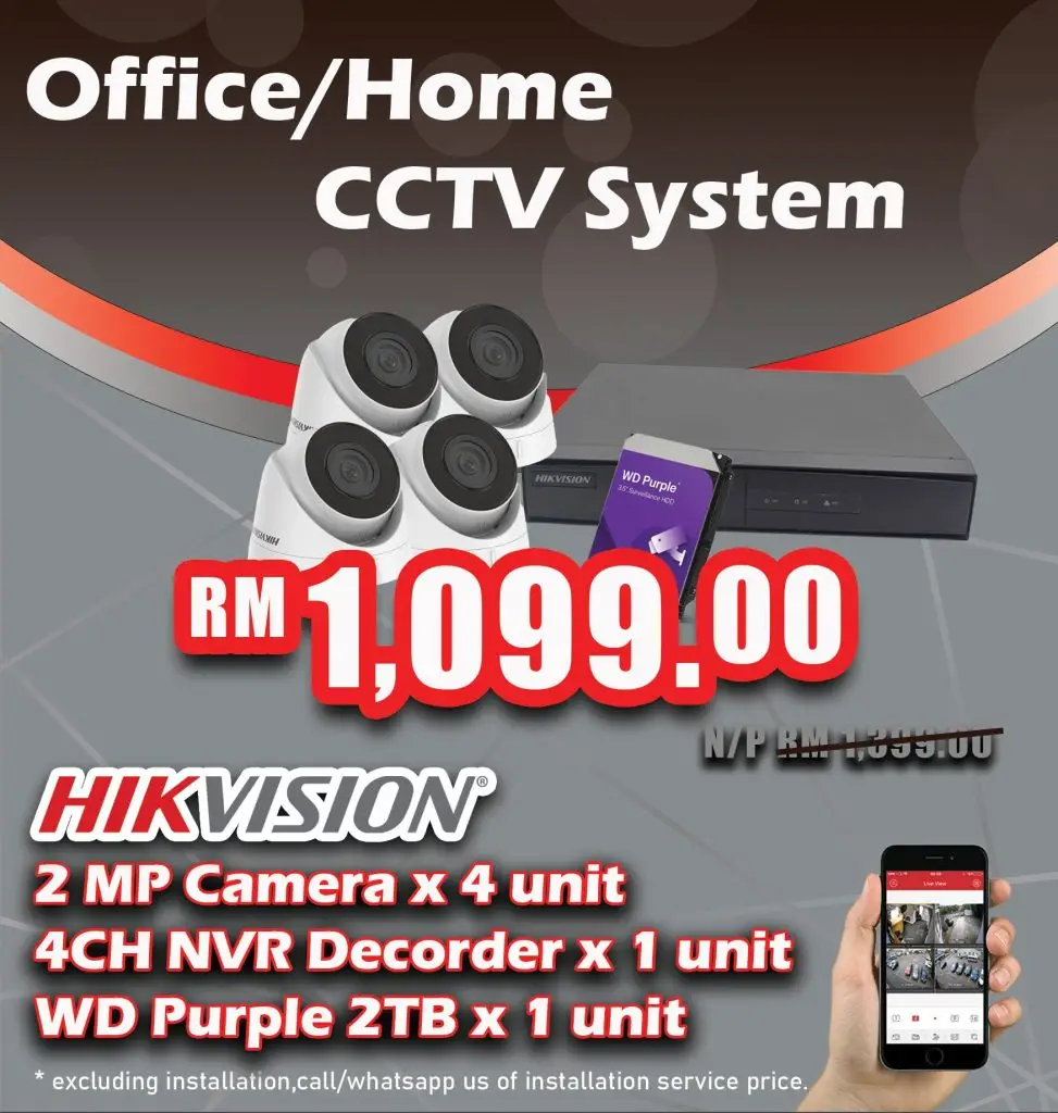 IP Camera CCTV System